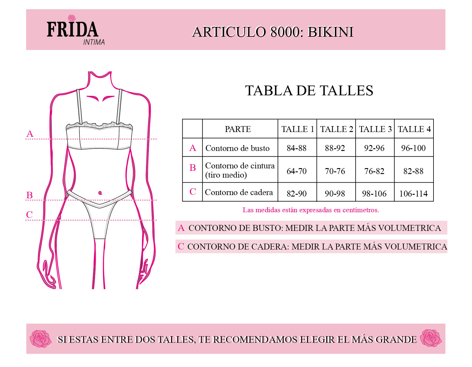 medidas articulo 8000